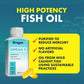 GREGUS High-Potency Omega-3 Fish Oil: 550mg EPA, 350mg DHA, Total 1000mg - Essential for Heart and Brain Health.(Omega3 Fish Oil (60 Soft Gel))