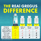 GREGUS High-Potency Omega-3 Fish Oil: 550mg EPA, 350mg DHA, Total 1000mg - Essential for Heart and Brain Health.(Omega3 Fish Oil (60 Soft Gel))