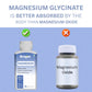 Gregus Magnesium Supplement | 1030mg Magnesium Blend | Supports Muscle Relaxation | 404 Elemental Magnesium, Magnesium Glycinate Better Sleep & Stress Relief | Helps Reduce Fatigue & Cramps | Daily Essential Mineral | 60 Tablets
