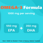 GREGUS High-Potency Omega-3 Fish Oil: 550mg EPA, 350mg DHA, Total 1000mg - Essential for Heart and Brain Health.(Omega3 Fish Oil (60 Soft Gel))