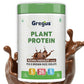 Gregus vegan plant based protein for Women and Men I Muscle recovery, Pea and Brown Rice Isolate, 26gm protein,5gm Glutamine,5gm BCAA for lean Muscle. (Mango, 500gm)